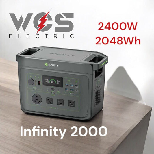 Estacion de energia GROWATT Infinity 2000 (2400W/2048Wh)
