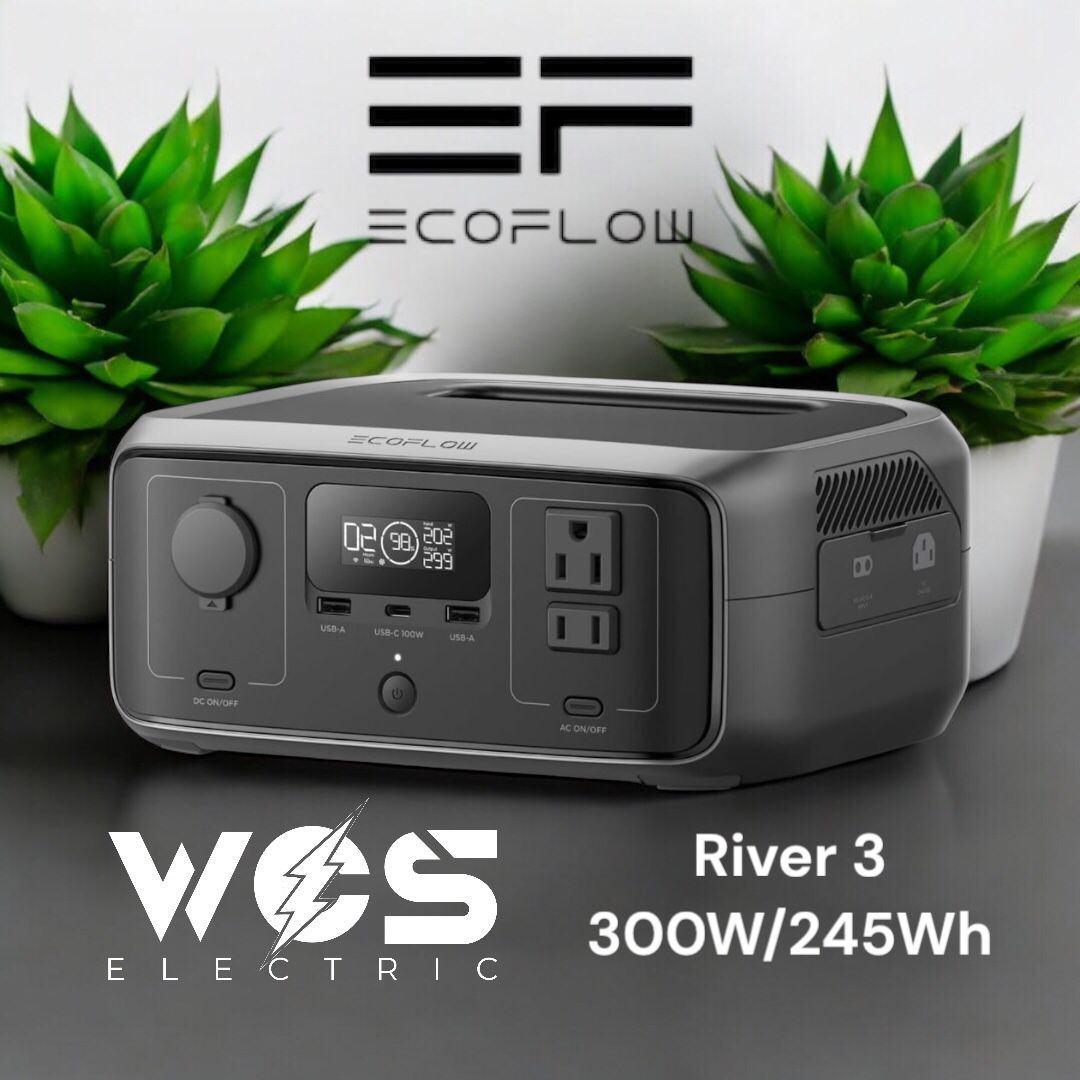 Estacion de Energia EcoFlow RIVER 3 (300W/245Wh)