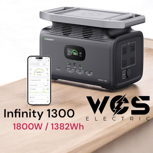 Estacion de Energia Growatt Infinity 1300 (1800W/1382Wh)