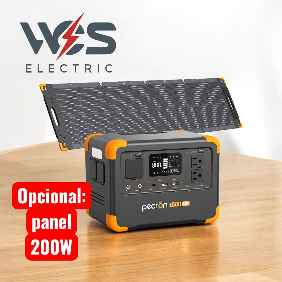 Estacion de Energia Pecron 600W/576Wh (600W/576Wh)