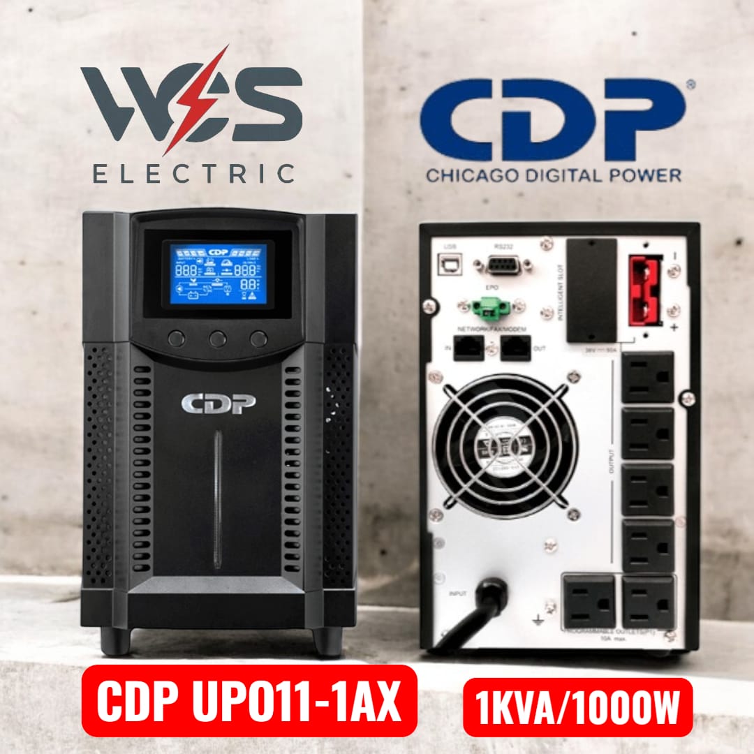 UPS CDP Online 1kVA / 1000W – Serie UPO11-1AX (Doble Conversión)